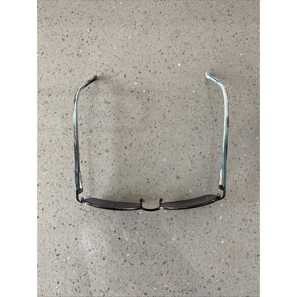 COLE HAAN CH1022 II Eyeglasses Frames ONLY 53-16-135 Black/Blue Teal Marble - Picture 3 of 8